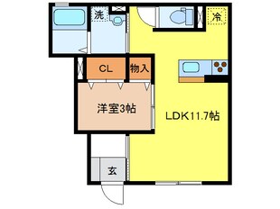 Ｒｉｑｕｅｚａ黒野の物件間取画像